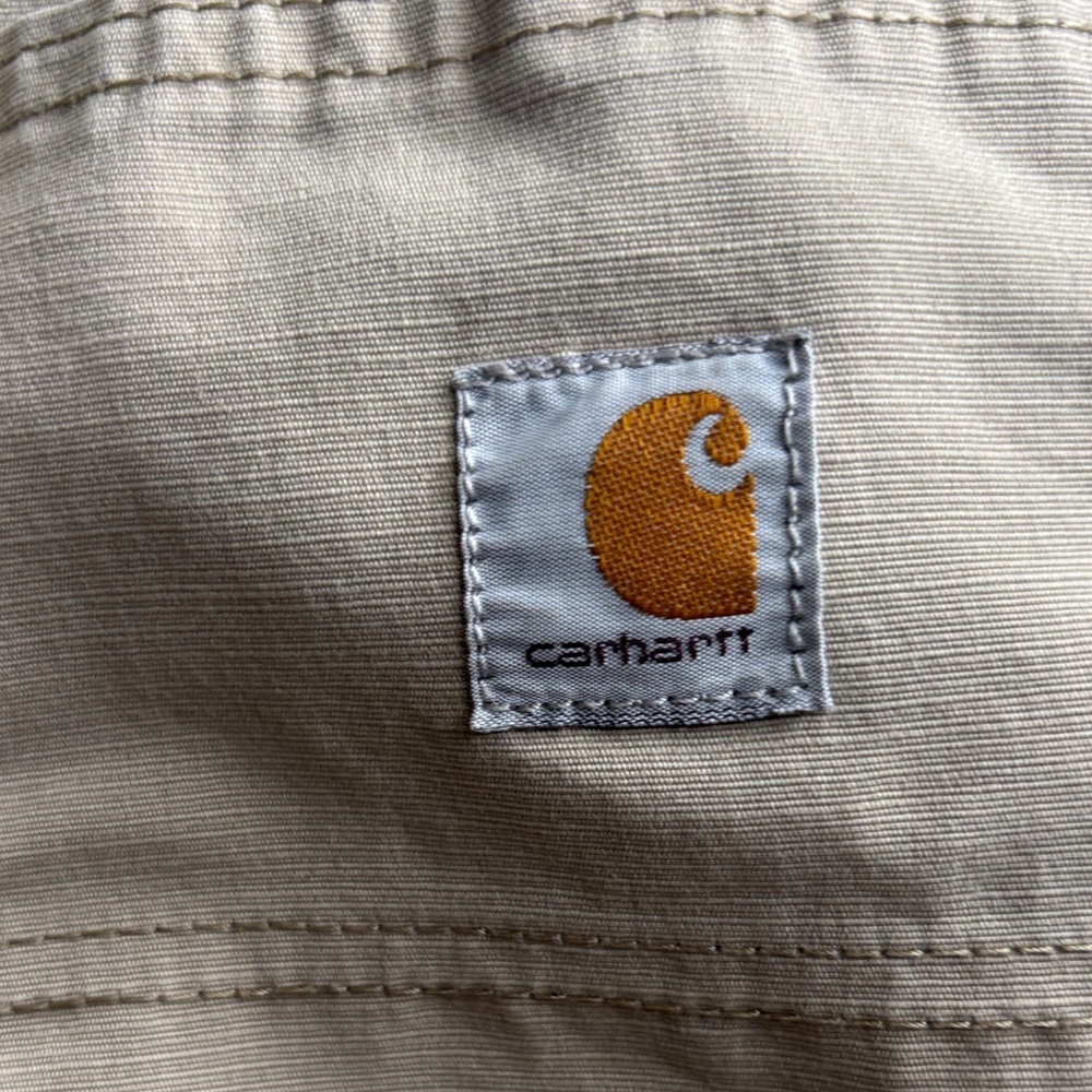Carhartt Women's Tan Cargo Shorts - Picture 7 of 8